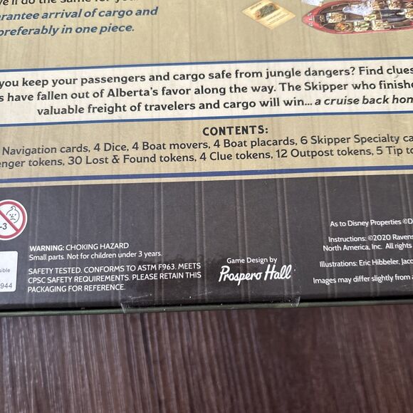 Disney's JUNGLE CRUISE the game NIB Factory Sealed Ravensburger Games - Picture 5 of 5